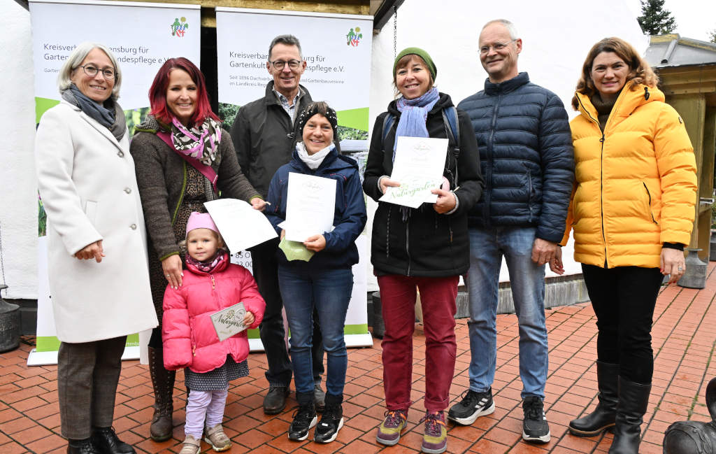 Ausgezeichnet mit der Plakette Naturgarten -Bayern blüht